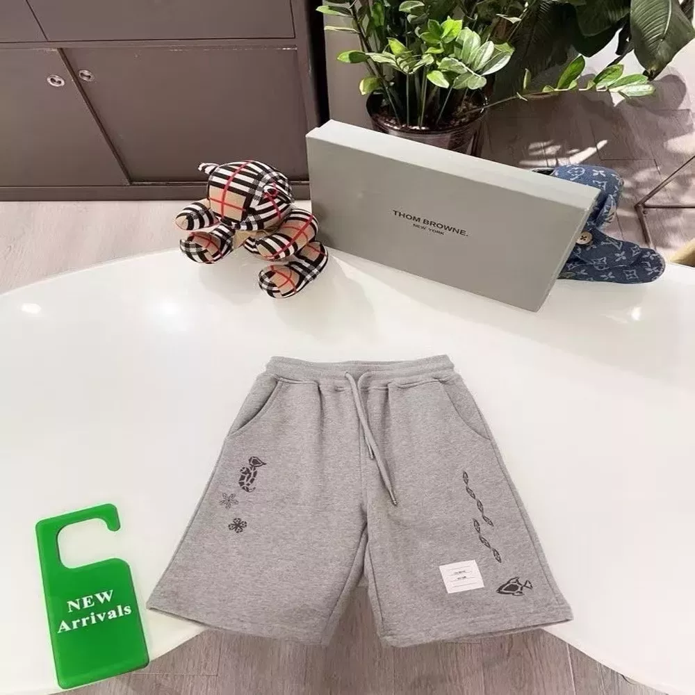 톰브라운 아동 프린팅 반바지