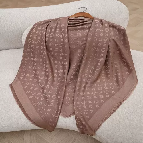 루이비통 모노그램 자카드 프린지 숄