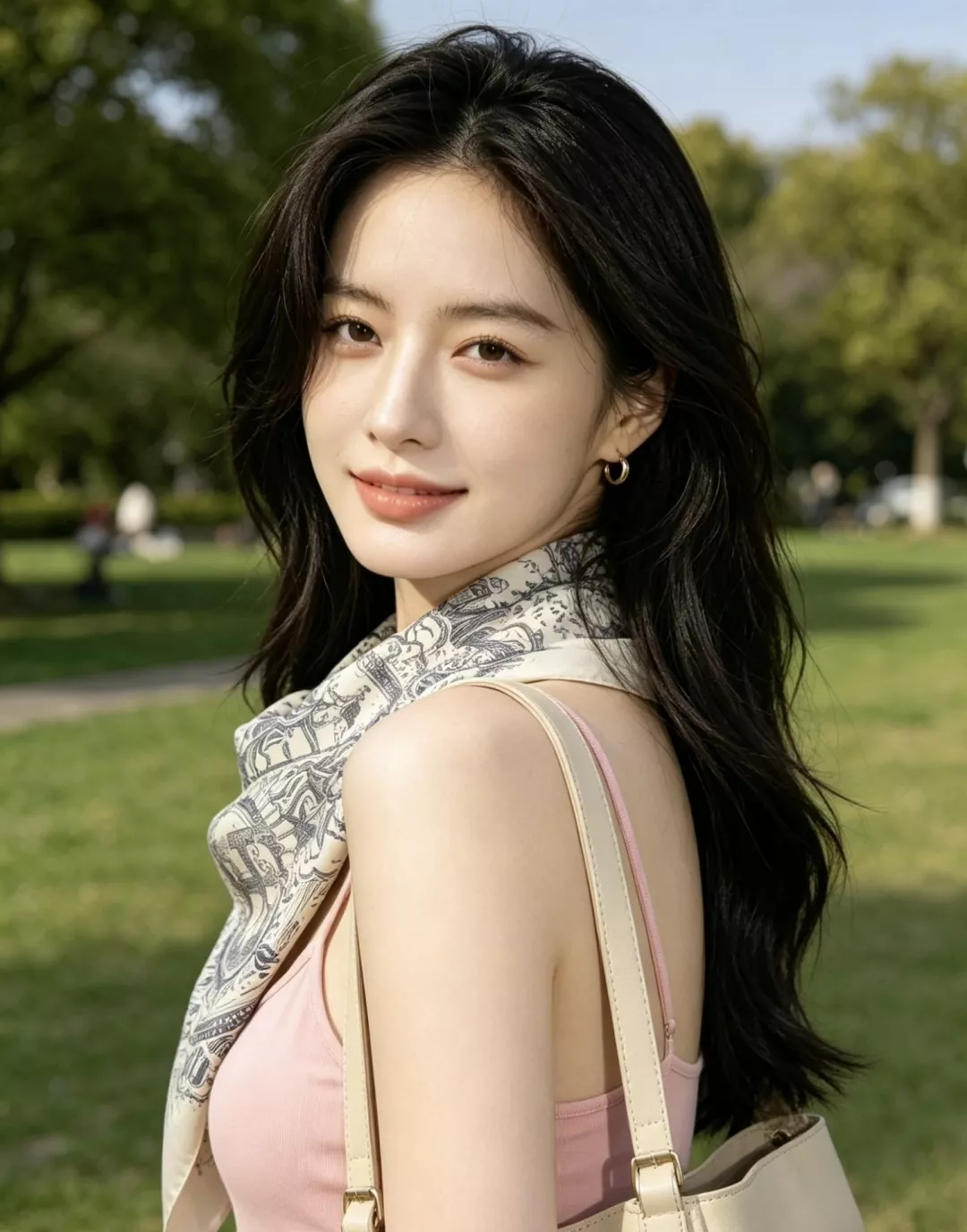 에르메스 아트 그래픽 실크 스카프 상세 이미지 18