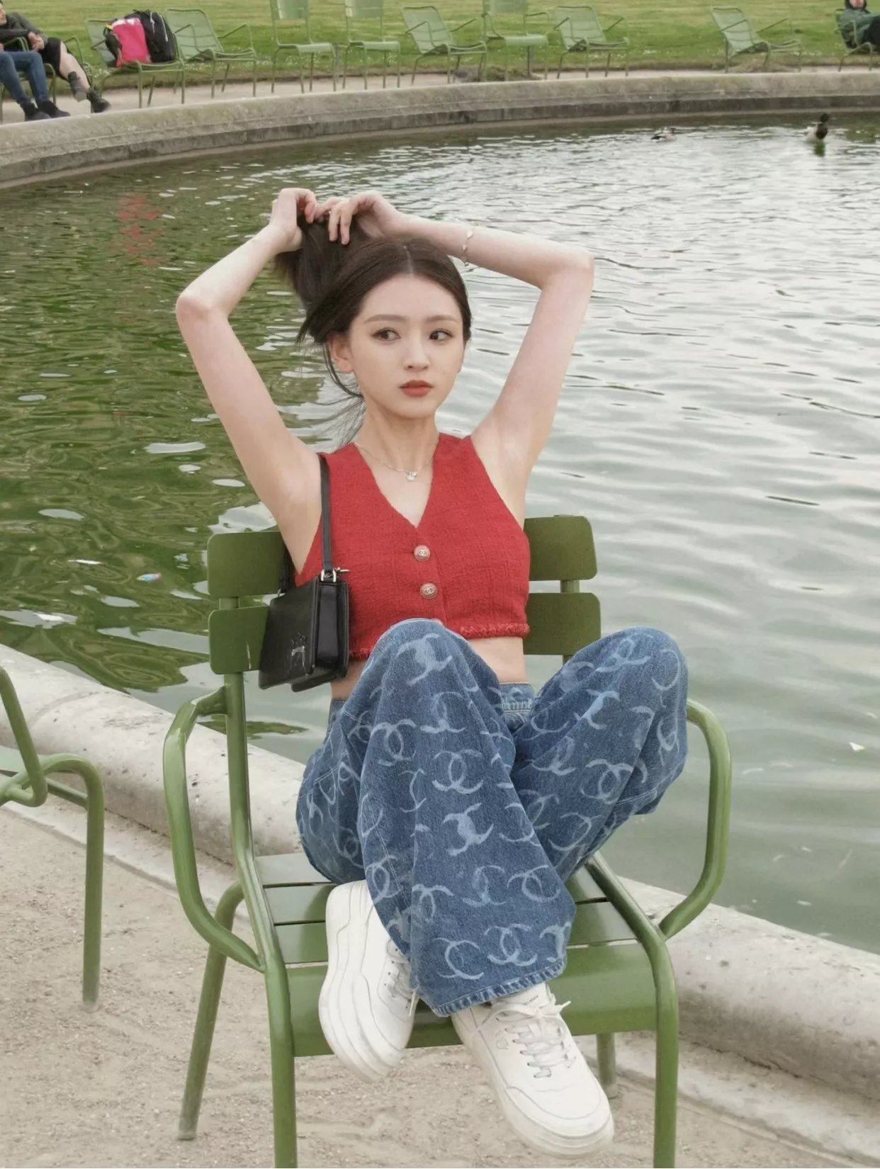 크롬하츠 더 나이트 백 사각 언더암백 상세 이미지 22
