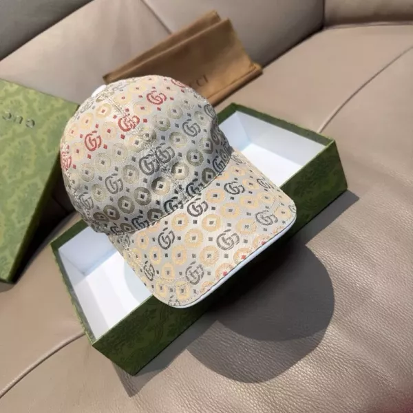 구찌 더블지 자카드 캔버스 캡