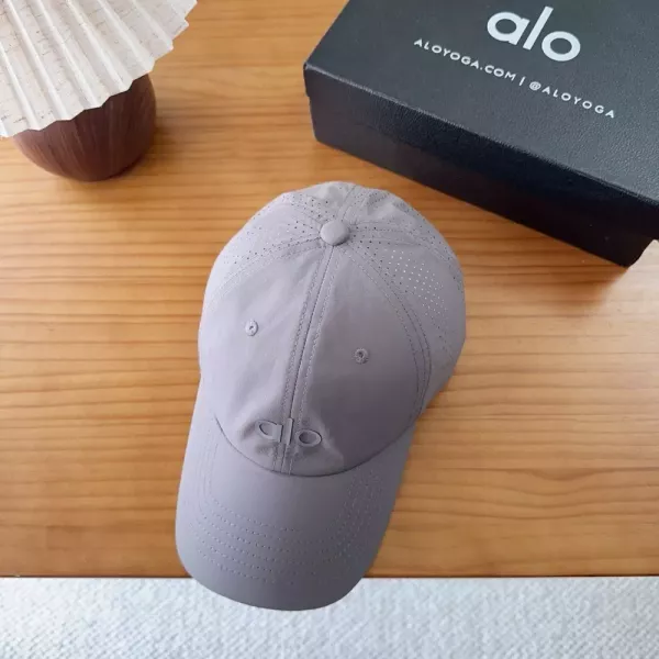 알로 심플 로고 자수 캡