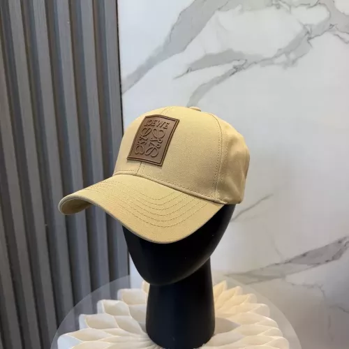 로에베 로고 패치 베이스볼 캡