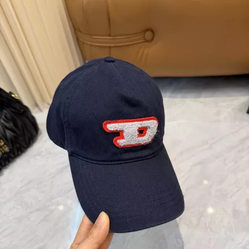 디젤 자수 로고 캐주얼 캡