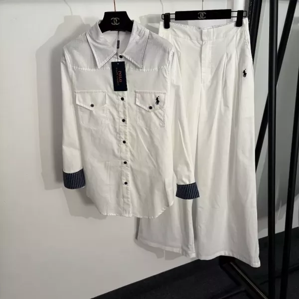 랄프로렌 린넨 셔츠 팬츠 세트