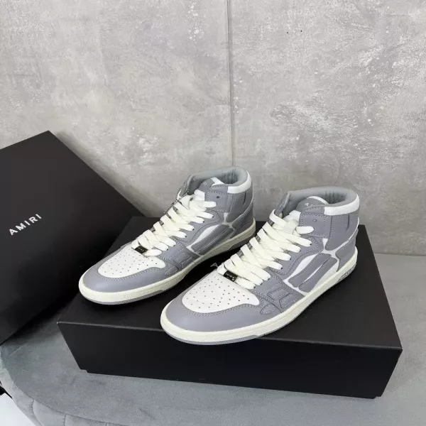 아미리 본 스티치 하이탑 슈즈