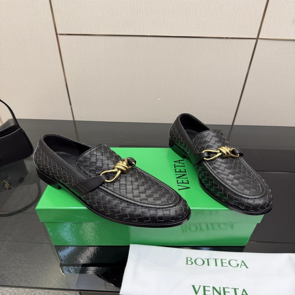 보테가베네타 아스타이어 위빙 플랫 로퍼