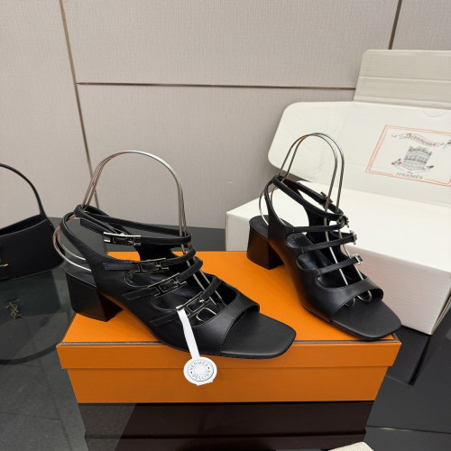 에르메스 켈리 버클 스트랩 샌들