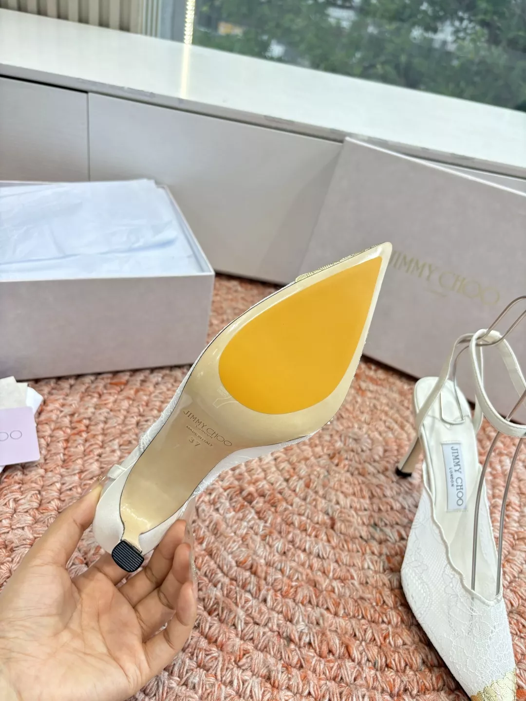 지미추 레이스 포인트 메탈 토캡 힐 상세 이미지 9