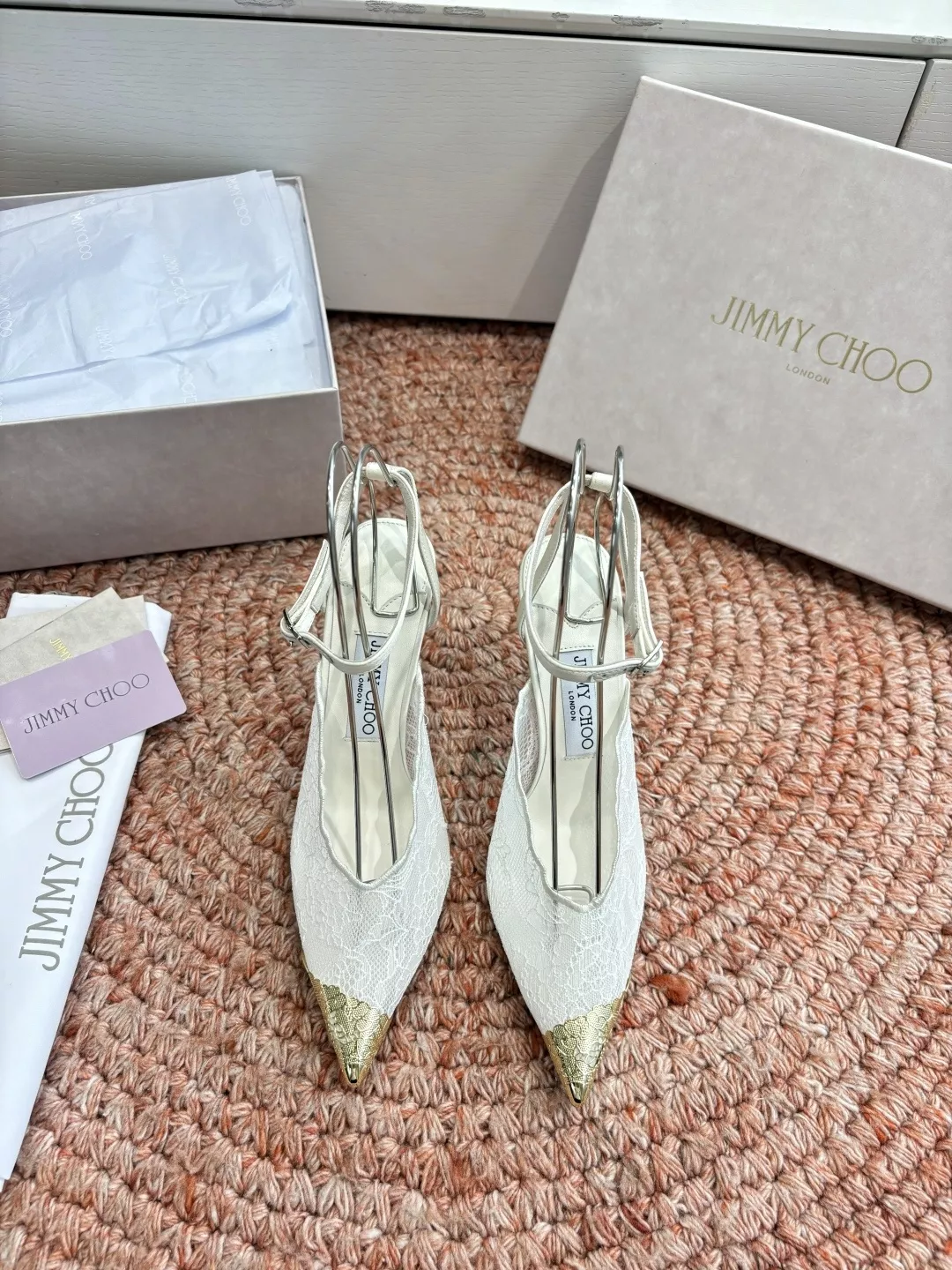 지미추 레이스 포인트 메탈 토캡 힐 상세 이미지 1