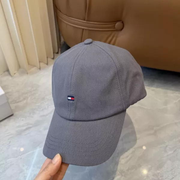 타미힐피거 로고 자수 캐주얼 캡