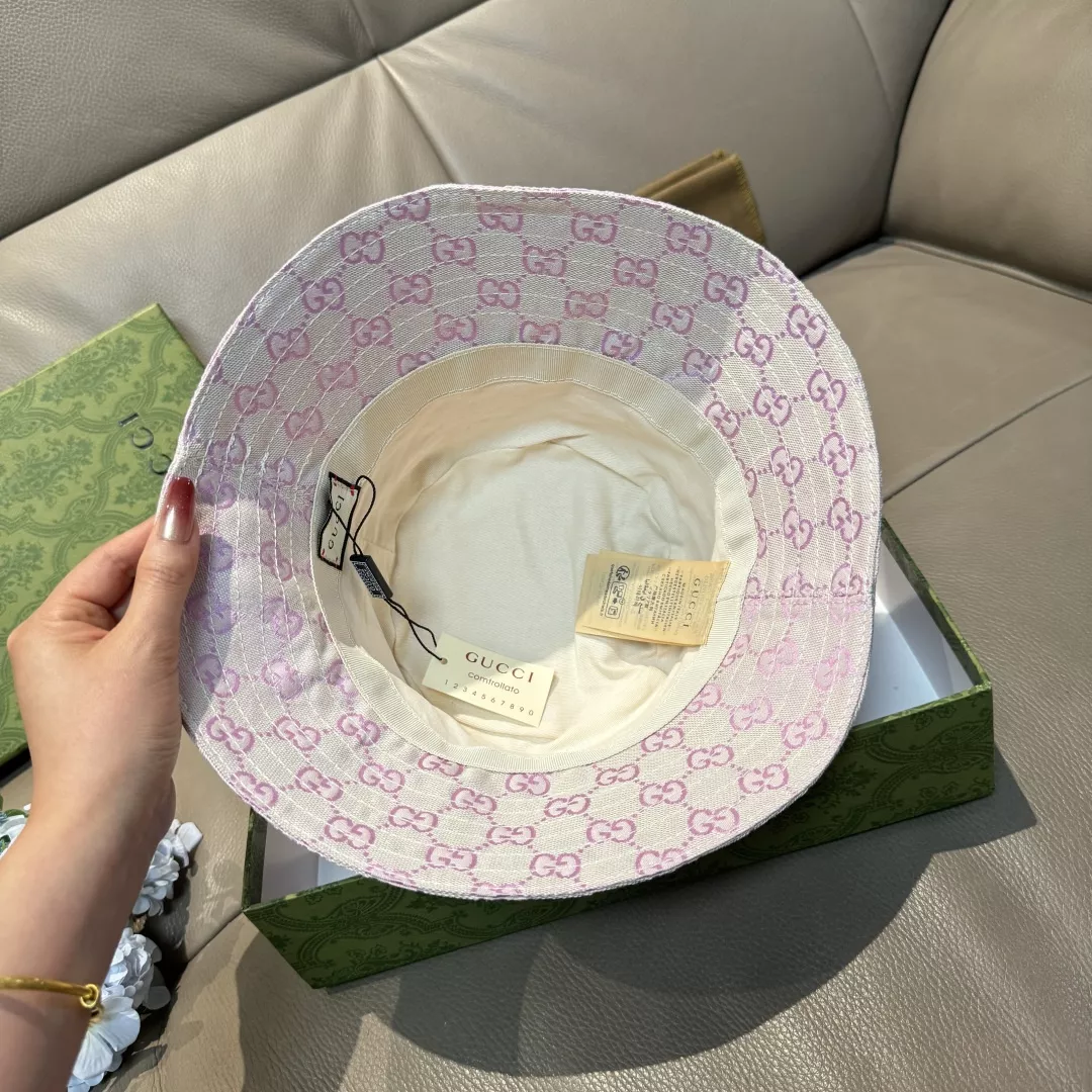 구찌 더블 G 캔버스 버킷 모자 상세 이미지 7