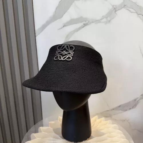 로에베 자수 로고 오픈탑 선바이저