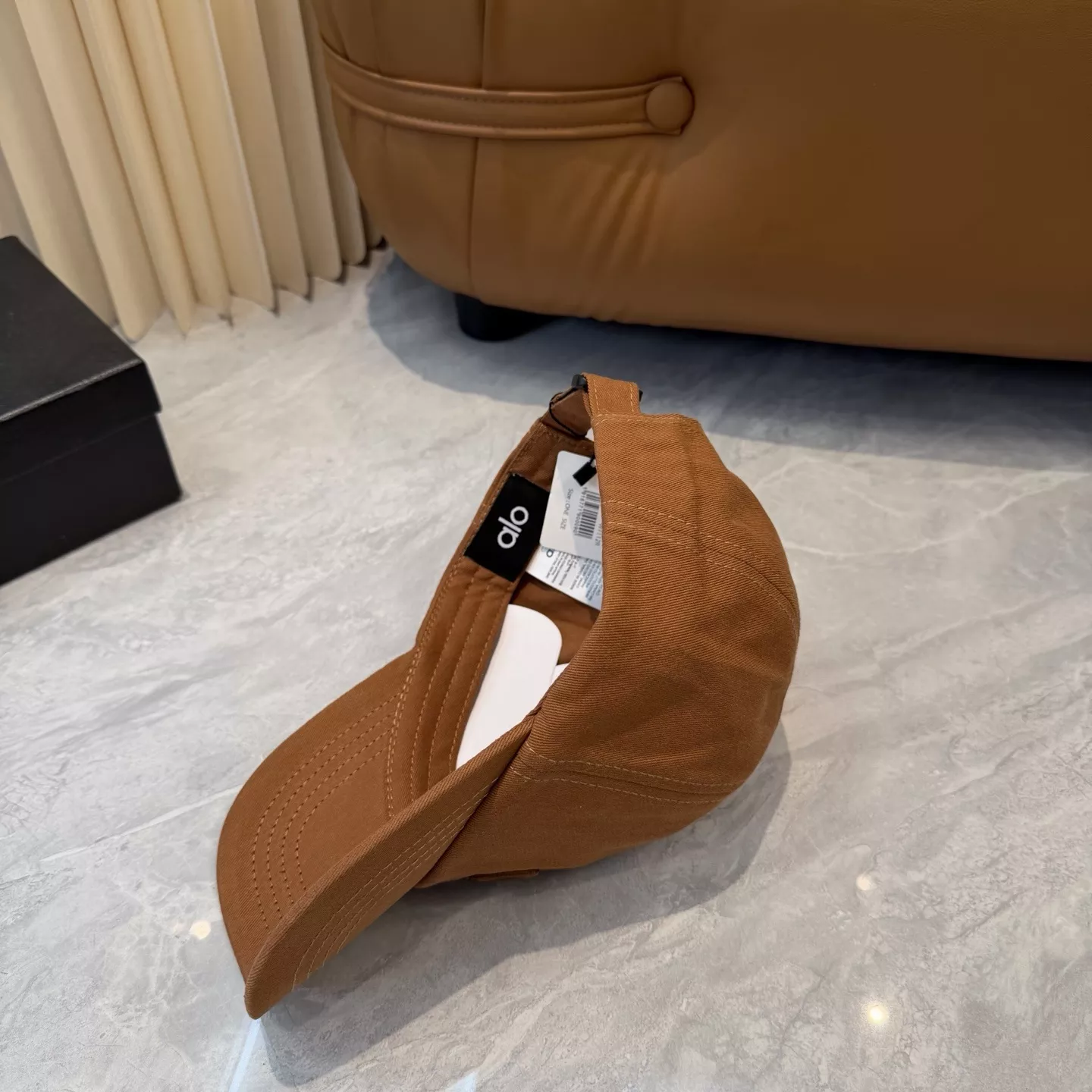 알로 심플 로고 베이스볼 캡 상세 이미지 4