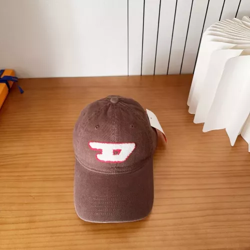 디젤 로고 포인트 캐주얼 캡