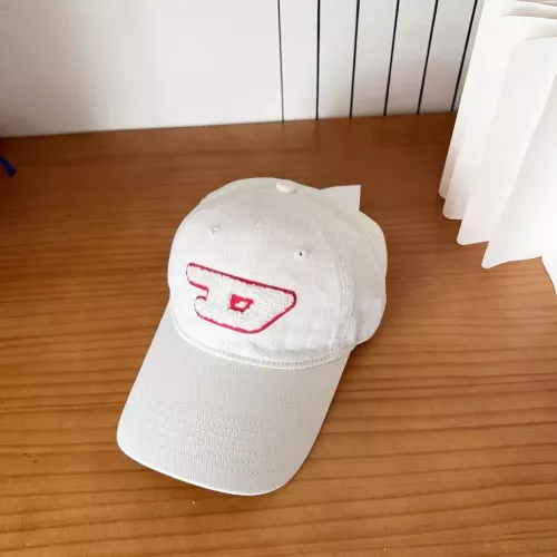 디젤 로고 자수 캐주얼 캡