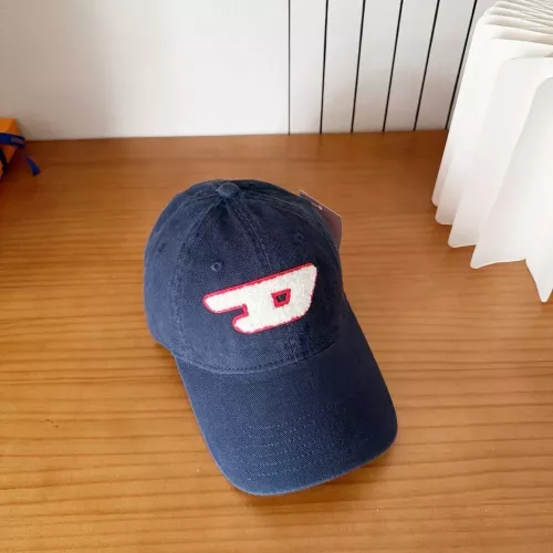 디젤 자수 로고 캐주얼 캡