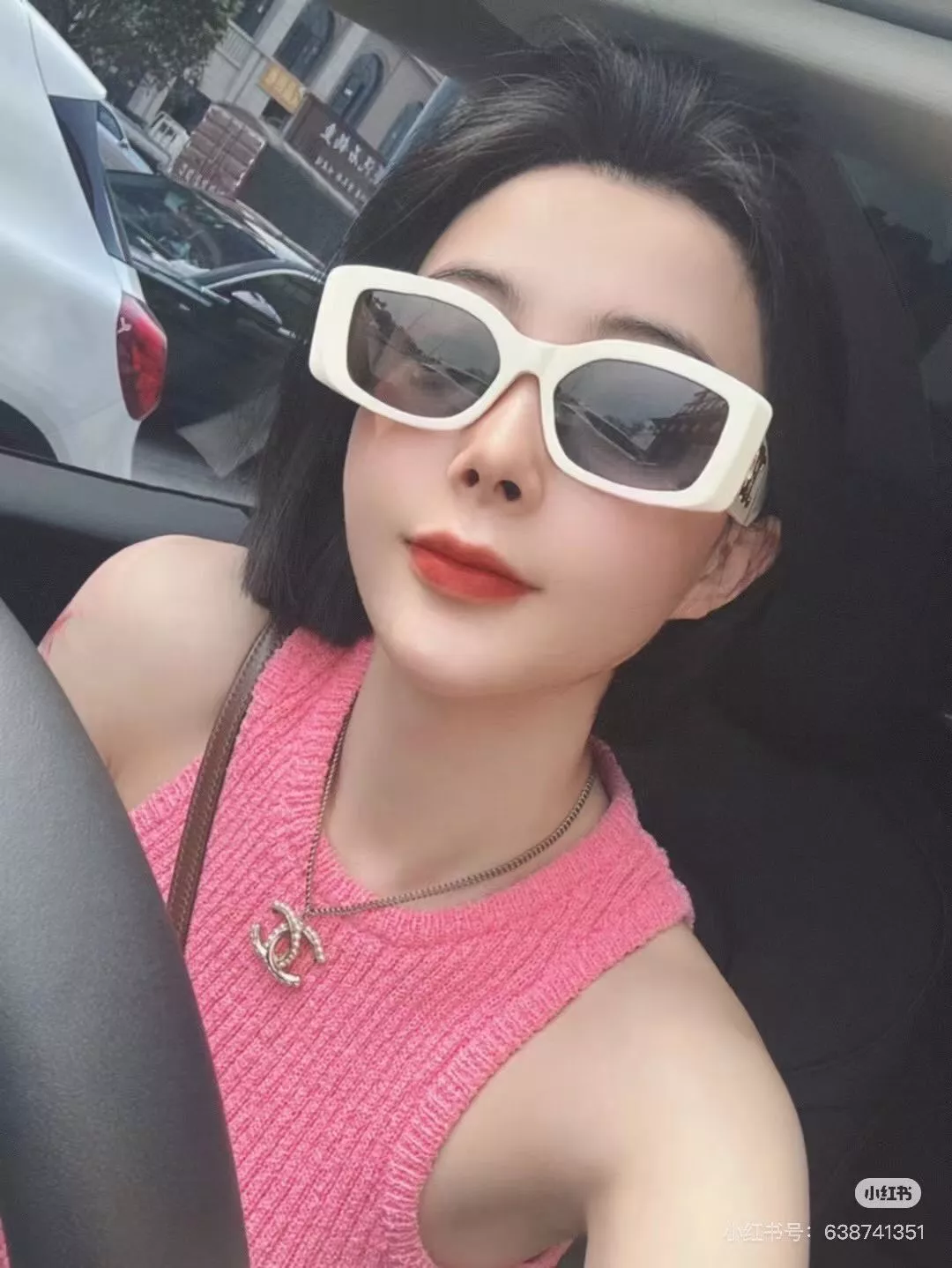 셀린느 볼드 화이트 선글라스 상세 이미지 13