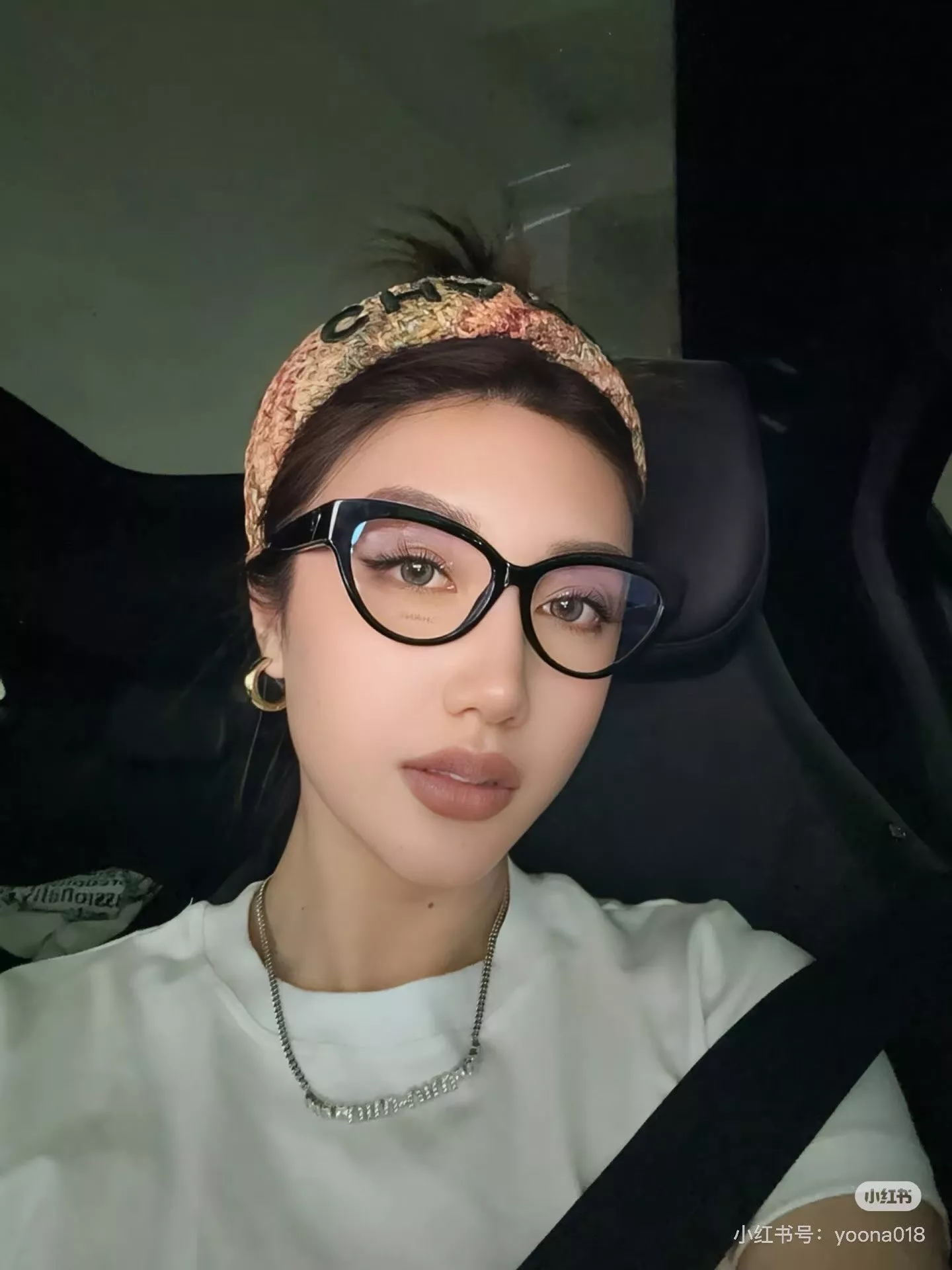 샤넬 하트 장식 블루라이트 안경테 상세 이미지 17