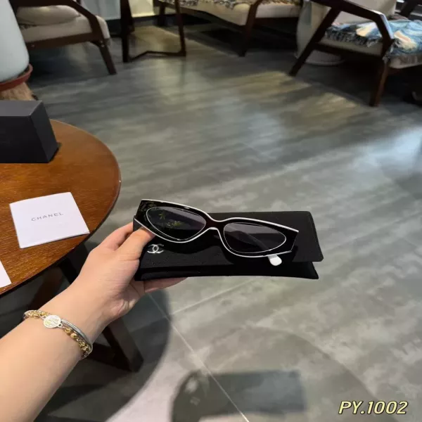 샤넬 슬림 라인 나일론 선글라스