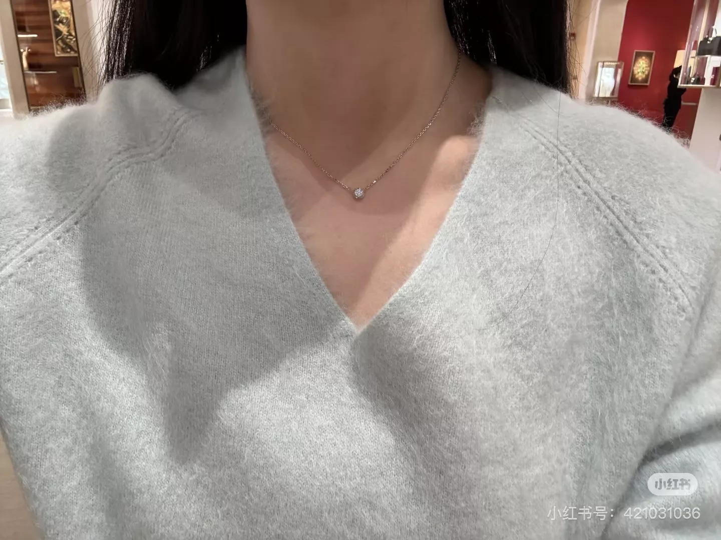 까르띠에 단일 스톤 목걸이 팔찌 세트 상세 이미지 11