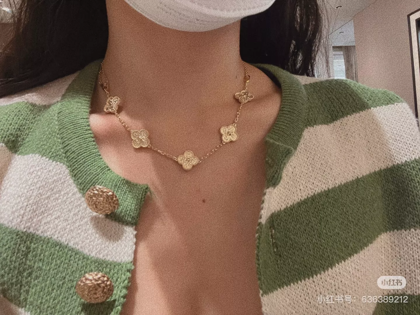 반클리프아펠 네잎클로버 십화 목걸이 상세 이미지 13