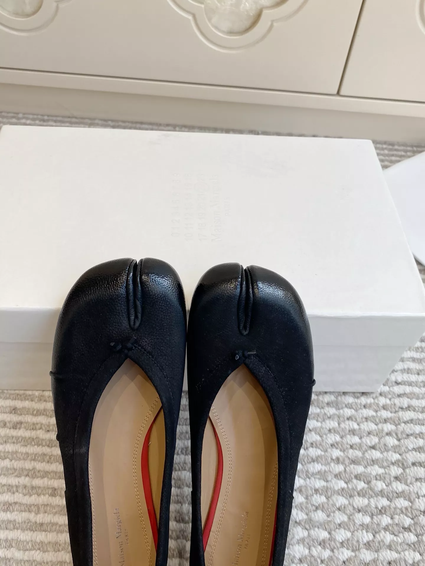 메종마르지엘라 그라데이션 타비 발레리나 슈즈 상세 이미지 6