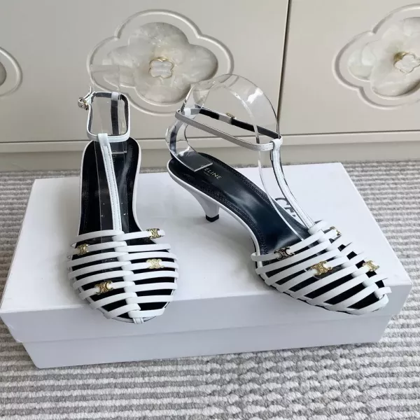셀린느 케이지 로마 하이힐 샌들