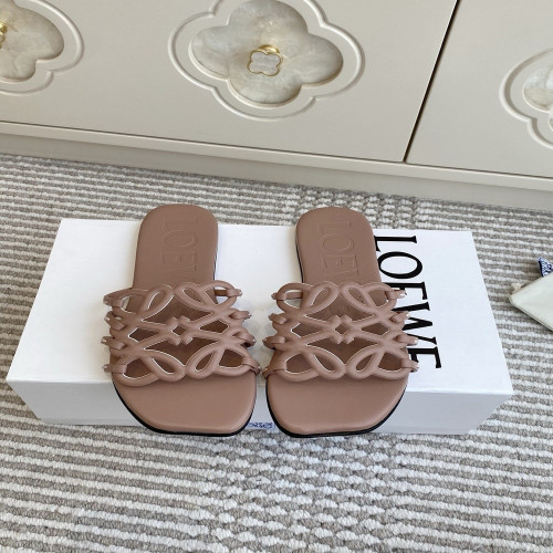 로에베 아나그램 썸머 한정 펀칭 슬리퍼