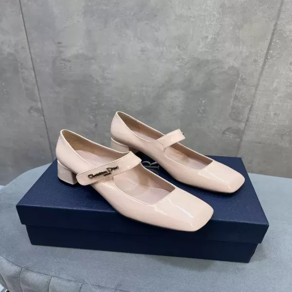 디올 레트로 메리제인 미들힐 슈즈