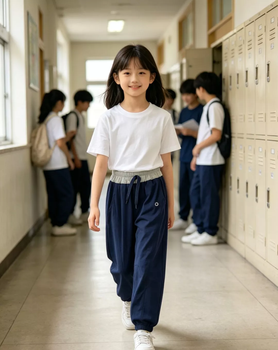 알로 아동 배색 허리 로브핏 팬츠 상세 이미지 15