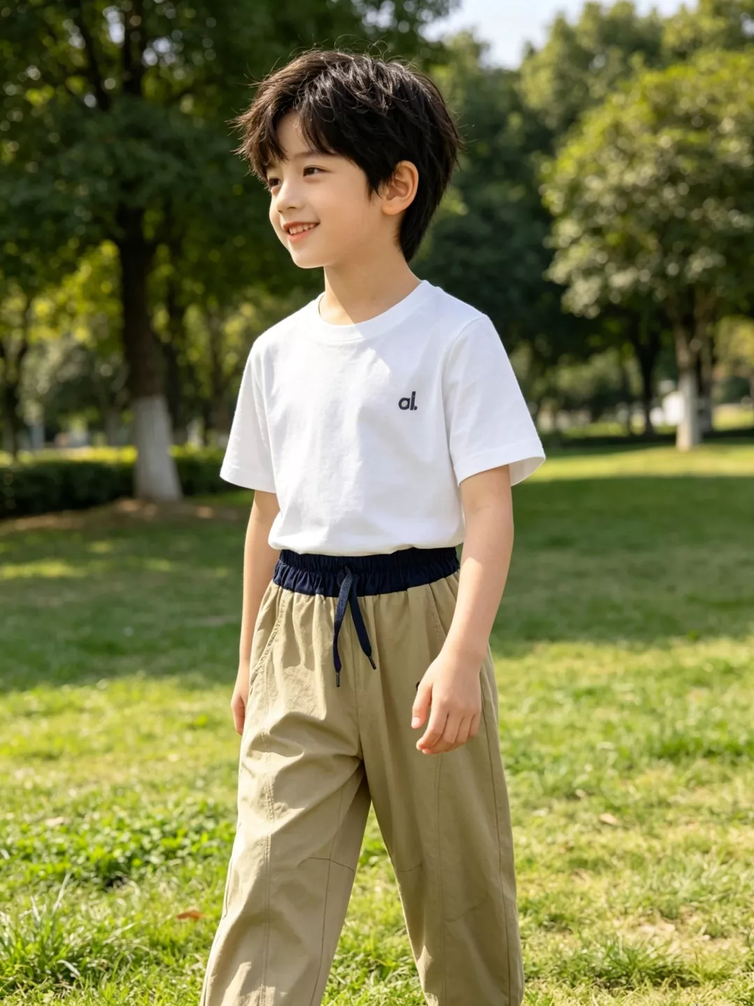 알로 아동 배색 허리 로브핏 팬츠 상세 이미지 20