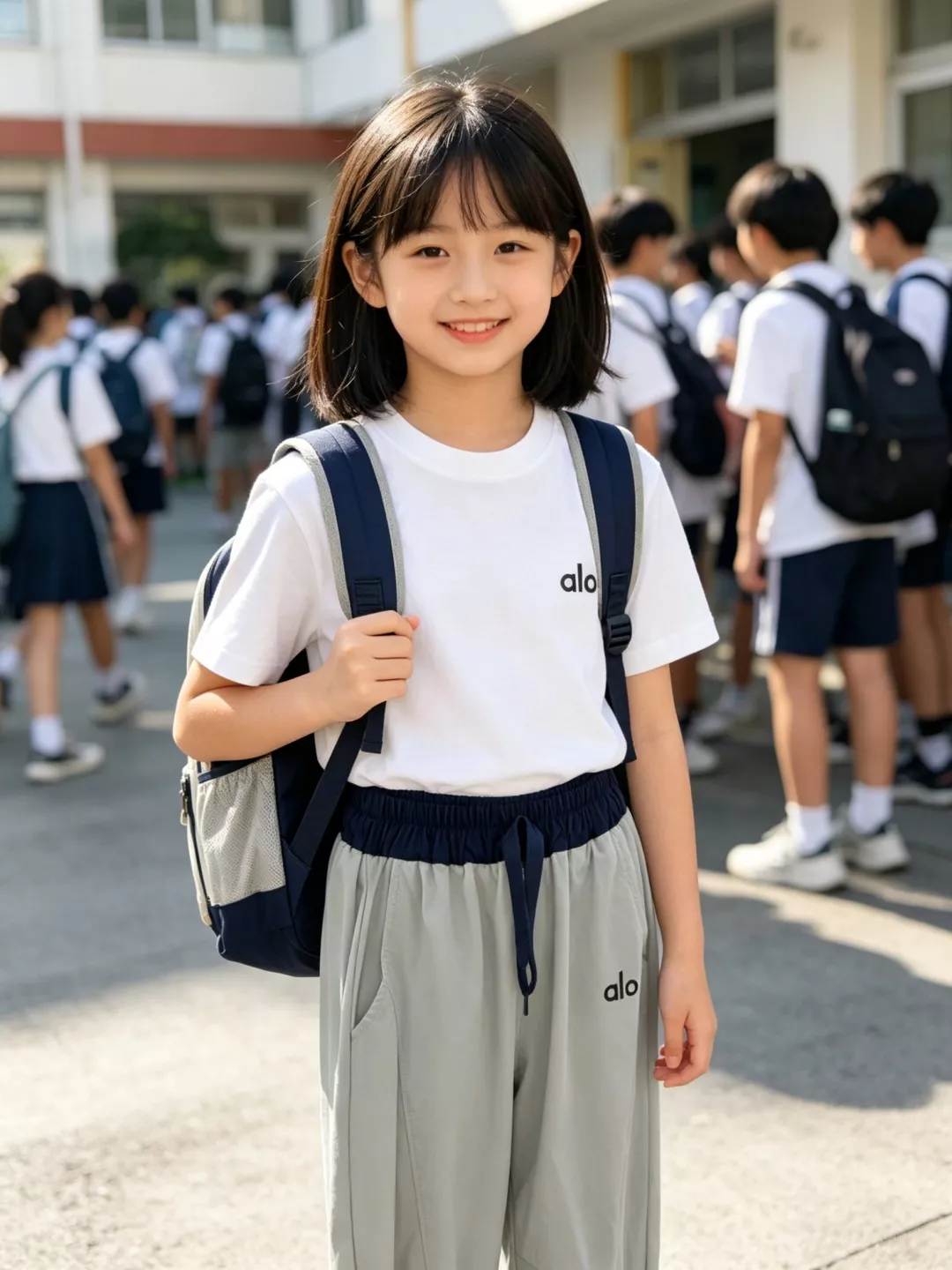 알로 아동 배색 허리 로브핏 팬츠 상세 이미지 19