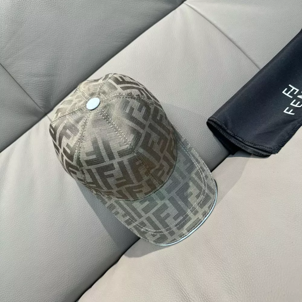 펜디 더블F 자카드 캡