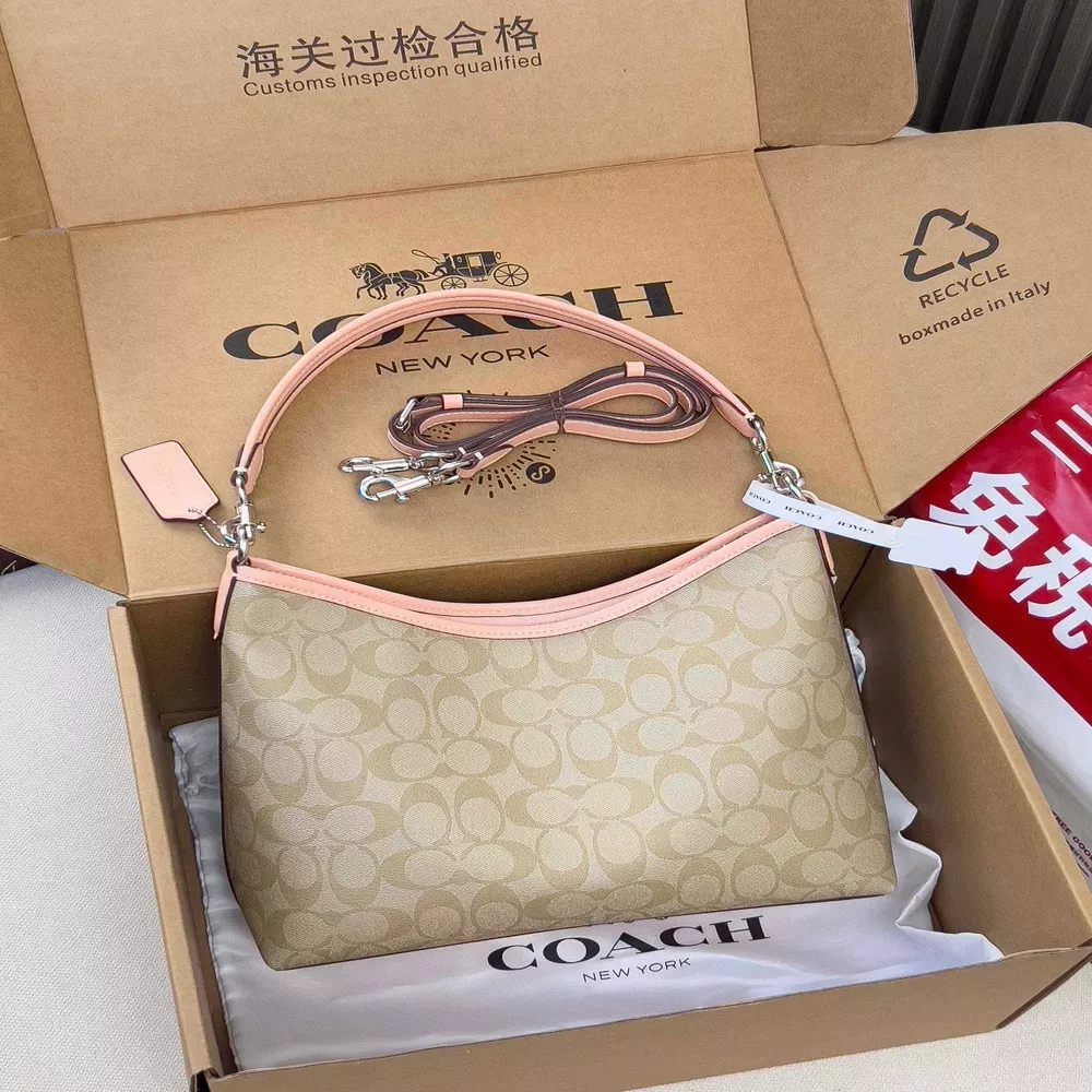 코치 대용량 투웨이 스트랩 가방
