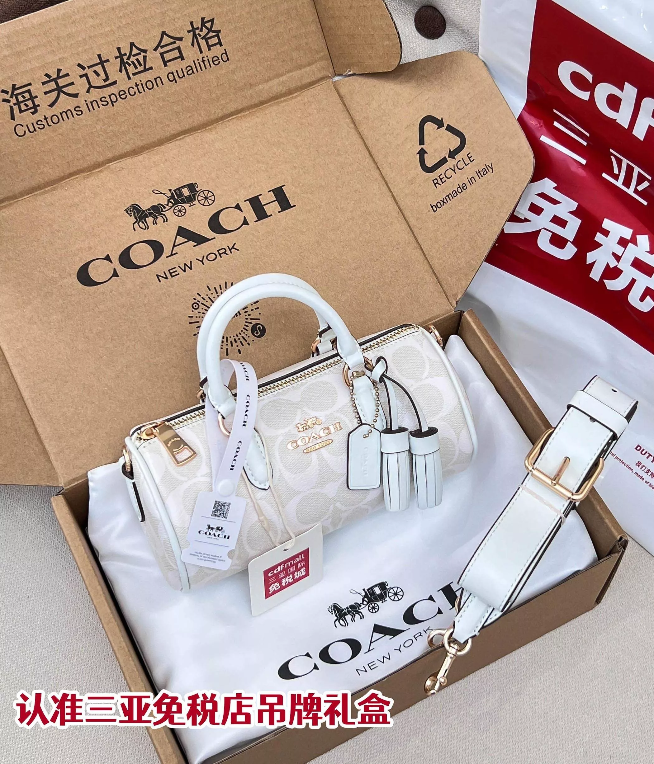 코치 레이시 버킷 스타일 미니백 상세 이미지 1