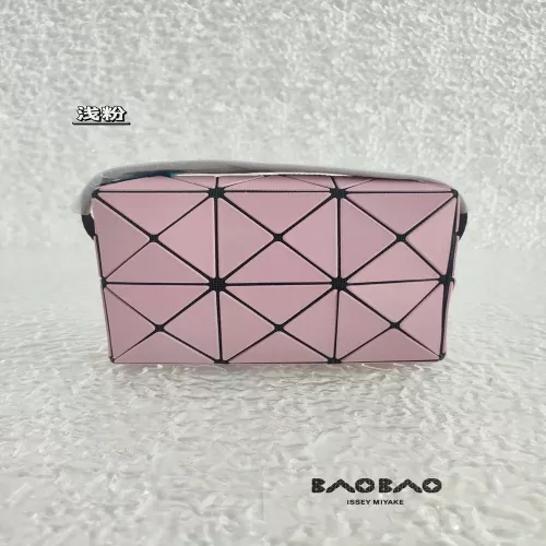 이세이미야케 기하학 패턴 미니 숄더백