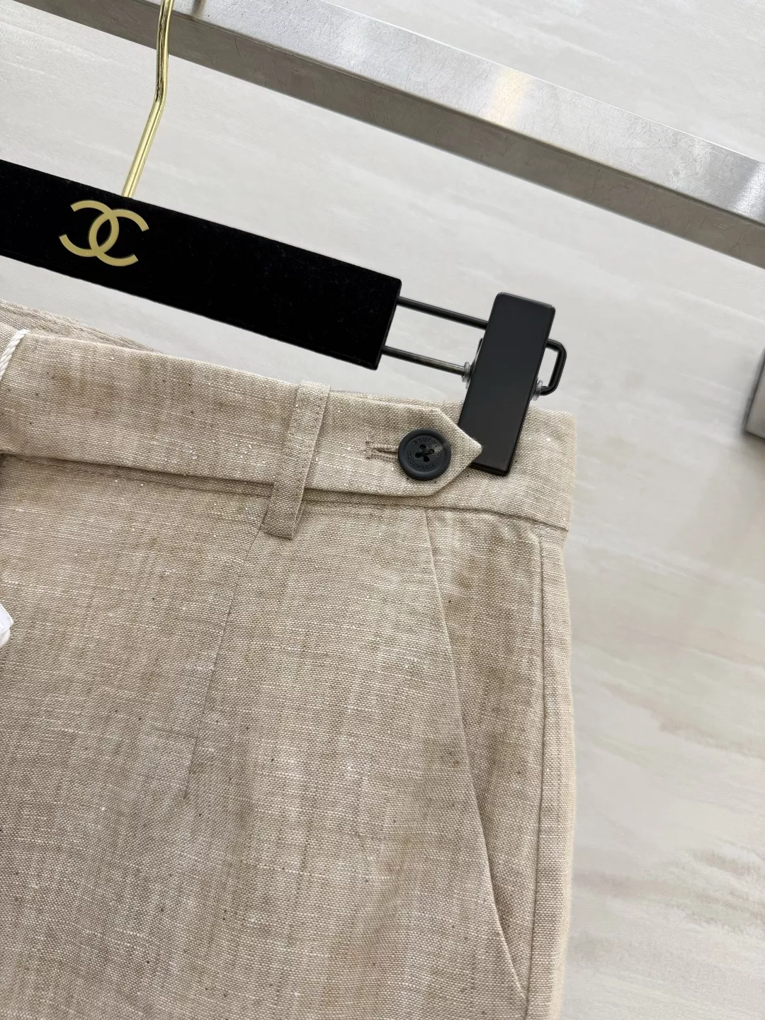 브루넬로쿠치넬리 여성 린넨 스트레이트 팬츠 상세 이미지 3
