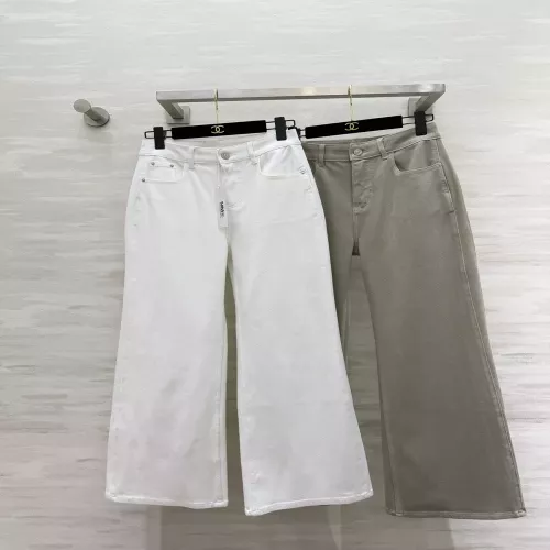 메종마르지엘라 미세 부츠컷 와이드 데님 팬츠