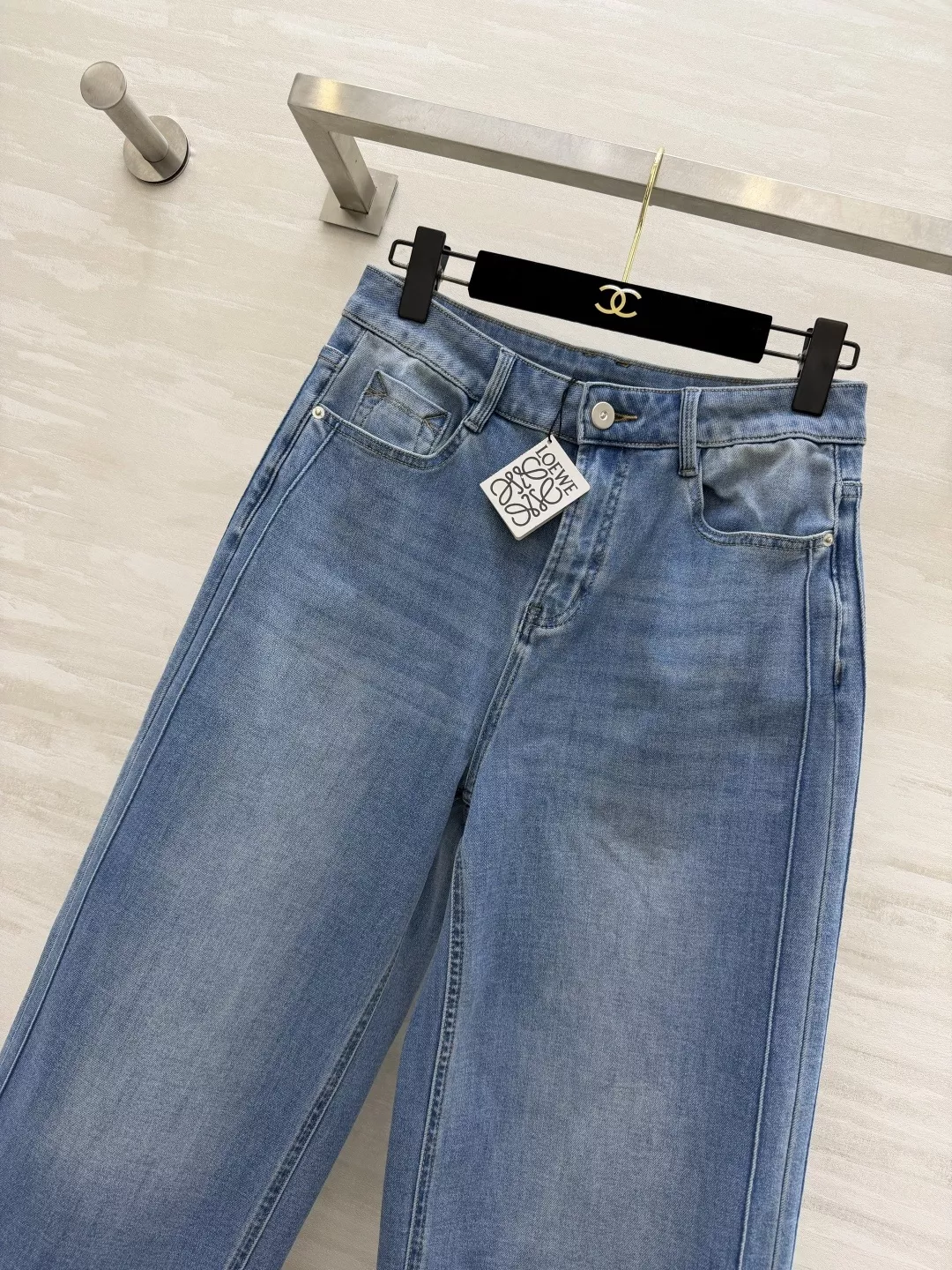 로에베 와이드 레그 데님 팬츠 상세 이미지 12