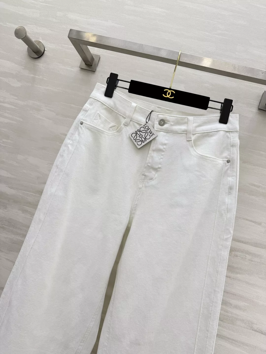 로에베 와이드 레그 데님 팬츠 상세 이미지 3