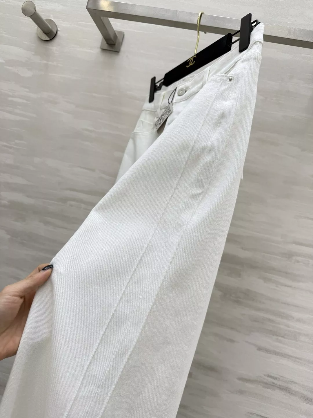 로에베 와이드 레그 데님 팬츠 상세 이미지 7