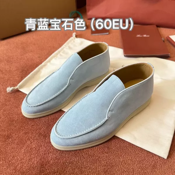 로로피아나 오픈 워크 모카신 슈즈