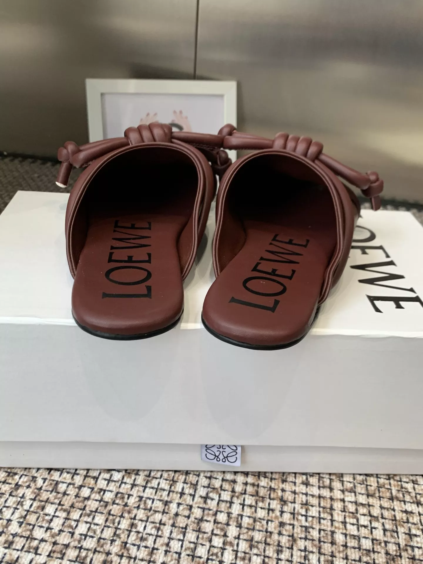 로에베 빈티지 반포 뮬 로퍼 상세 이미지 9