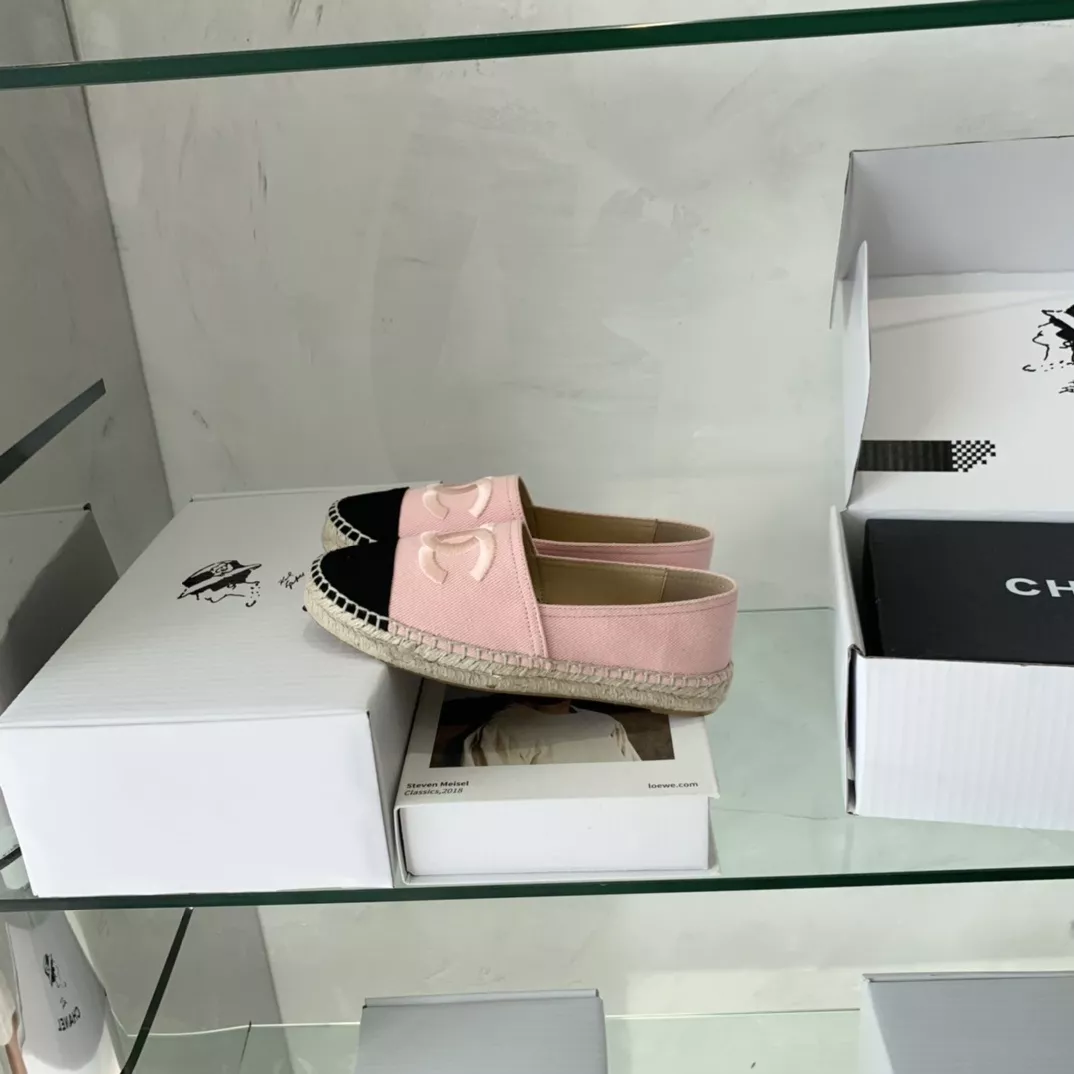샤넬 투톤 로고 에스파드리유 상세 이미지 5