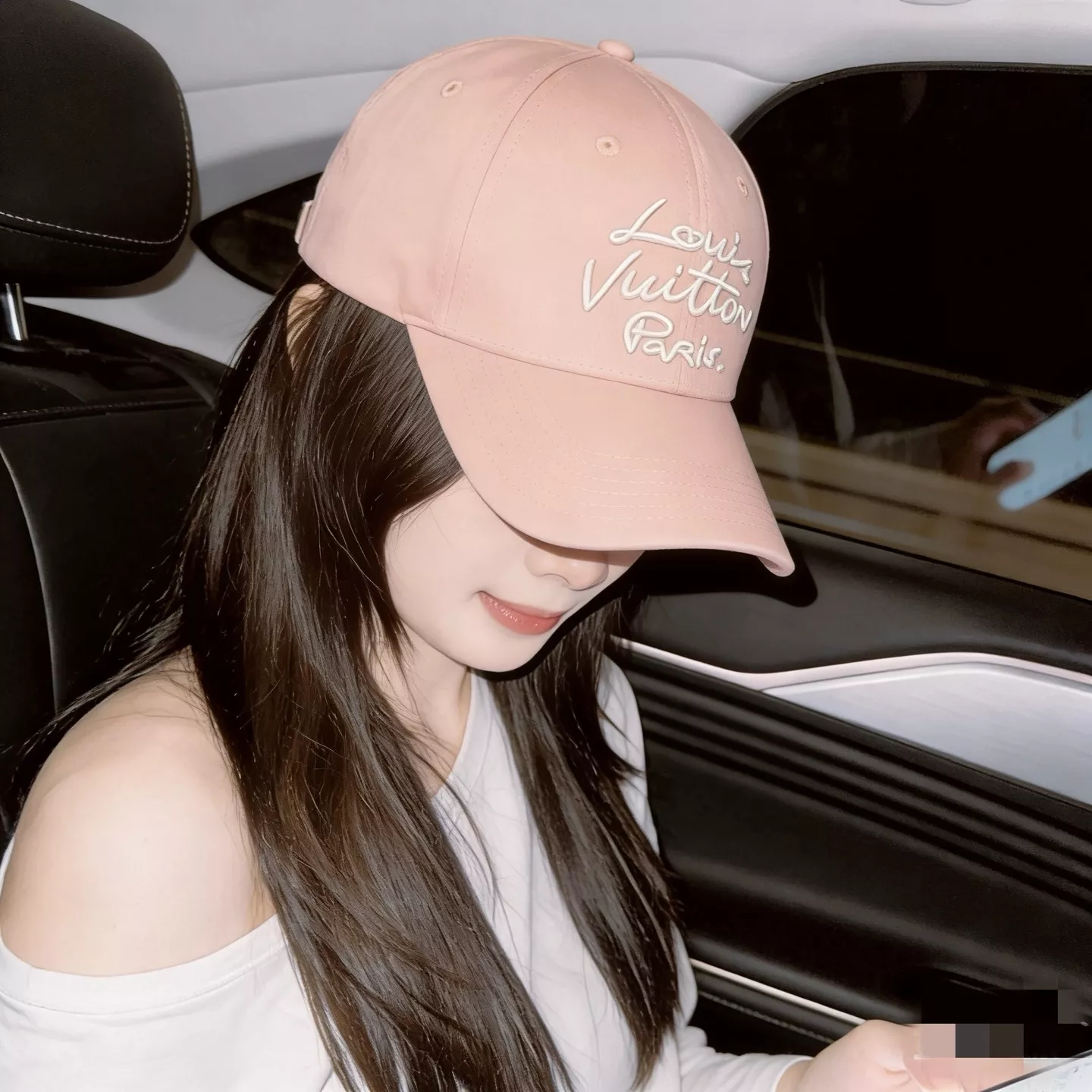 루이비통 자수 로고 캐주얼 캡 상세 이미지 1
