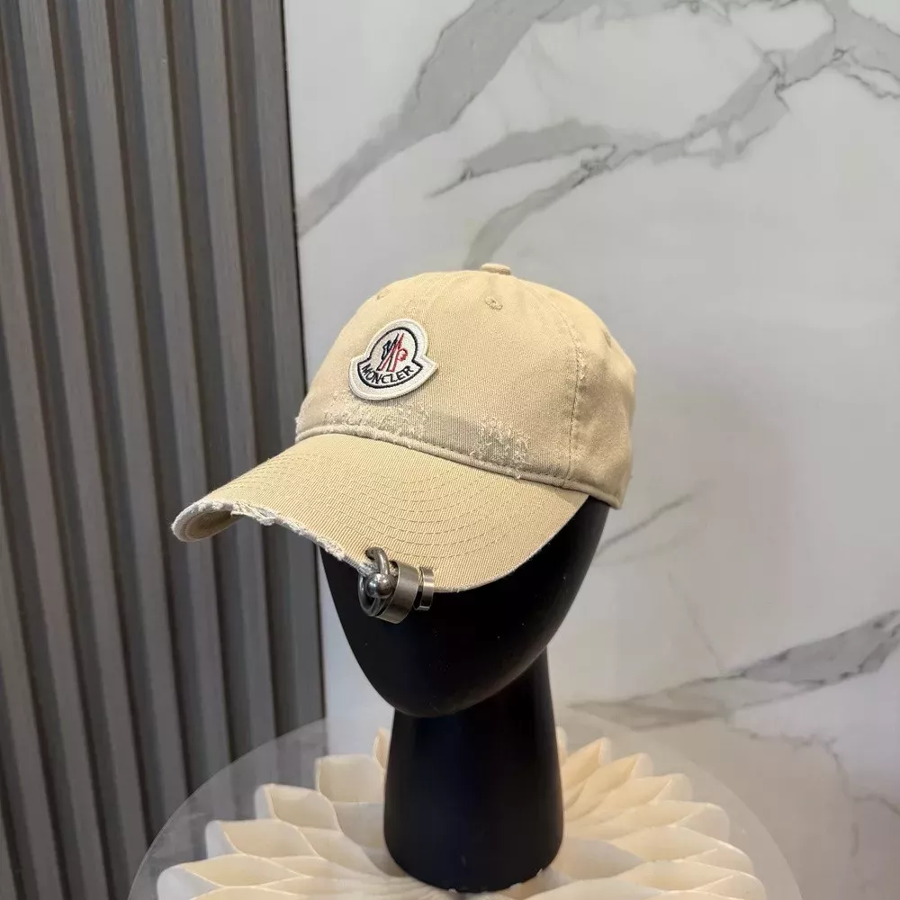 몽클레어 클래식 로고 베이스볼 캡