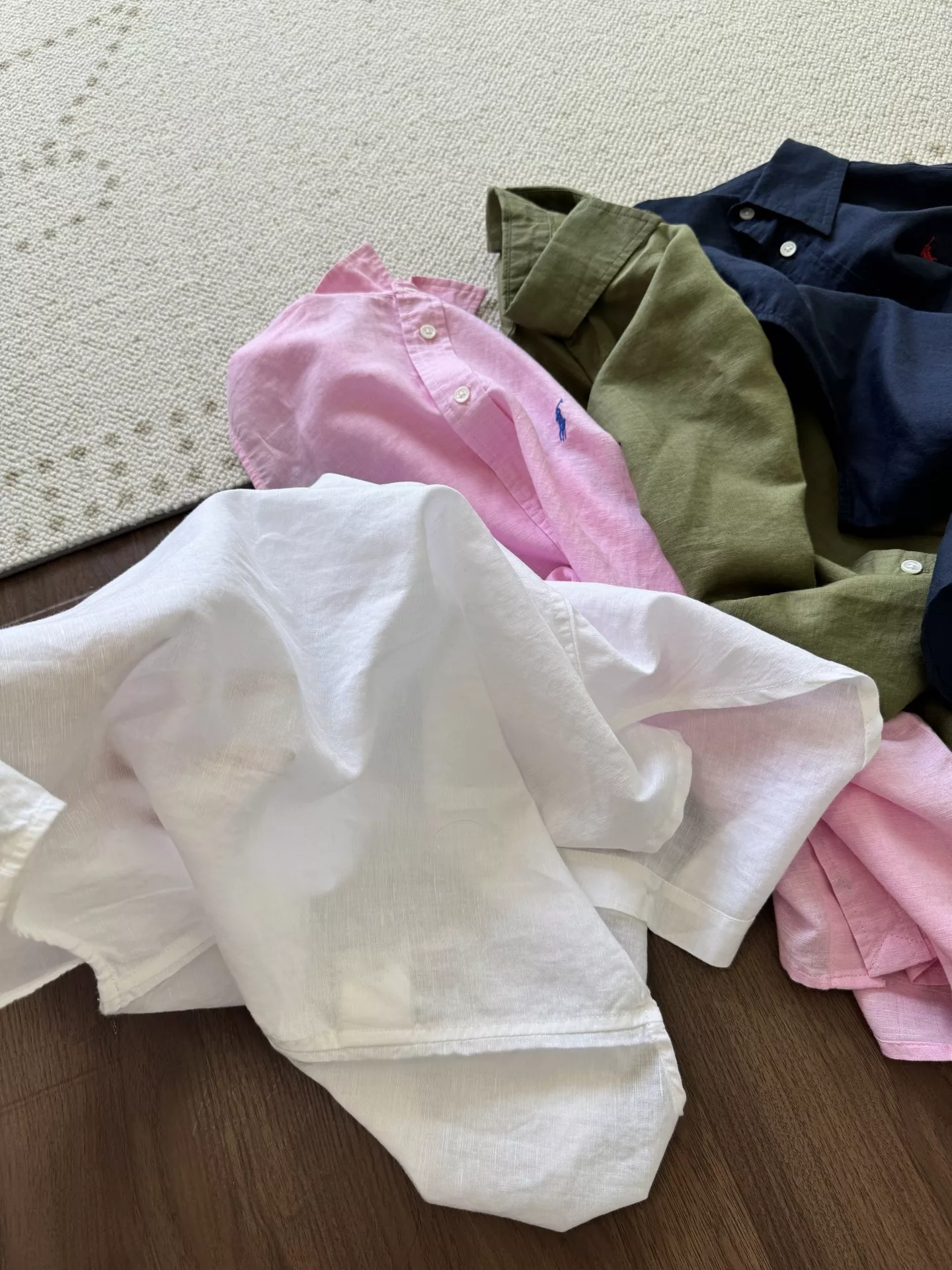 랄프로렌 로고 자수 린넨 민소매 상의 상세 이미지 28