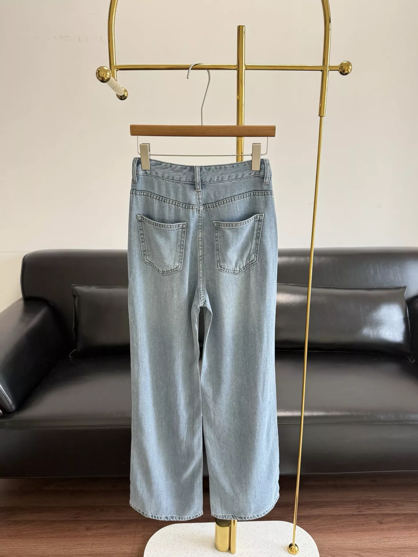 더로우 초경량 텐셀 와이드 데님 팬츠 상세 이미지 2