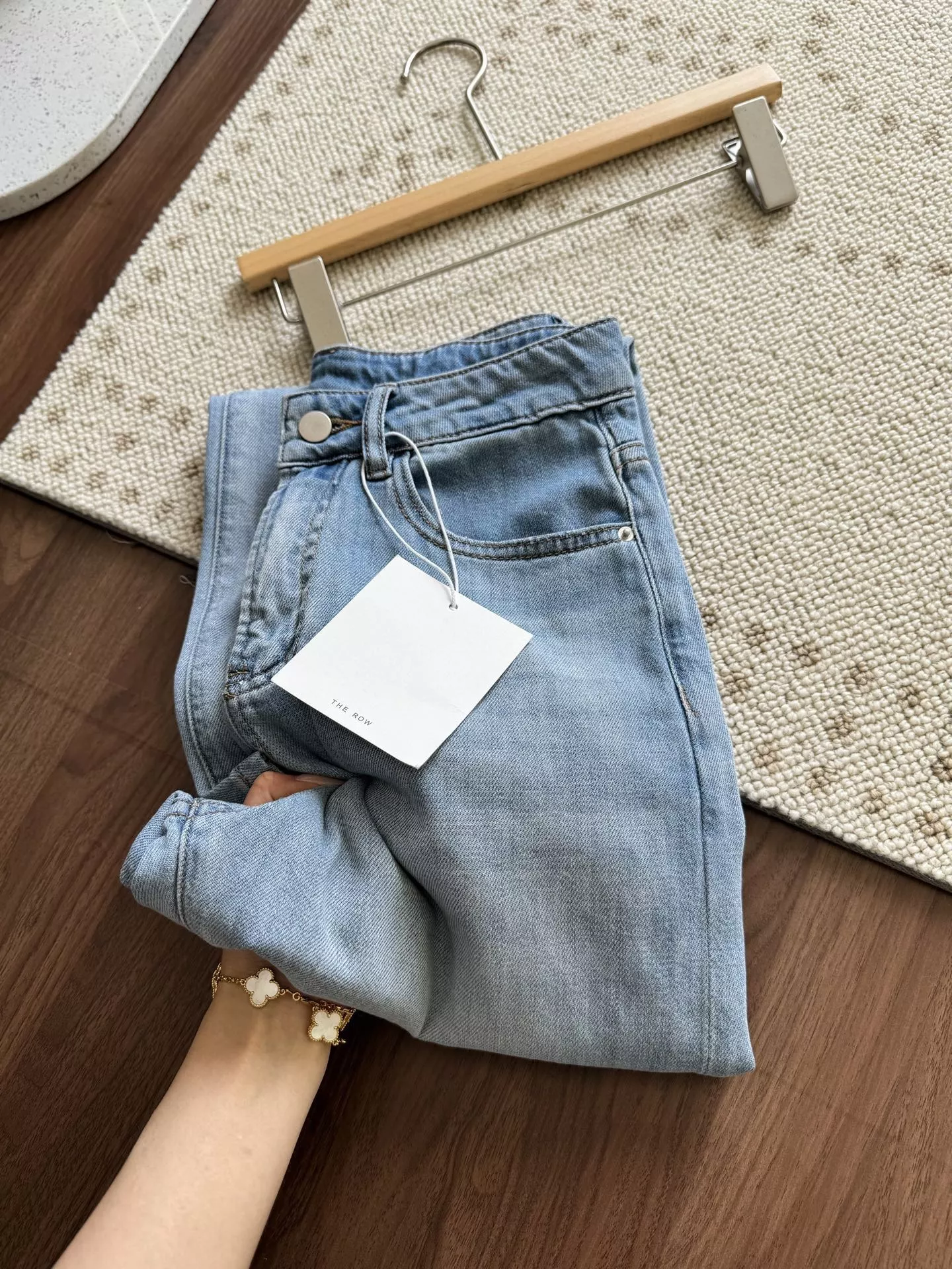 더로우 초경량 텐셀 와이드 데님 팬츠 상세 이미지 28